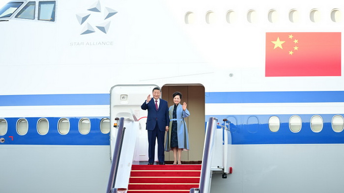 图集｜习近平抵达澳门 