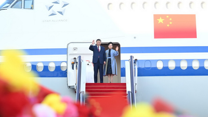 图集｜习近平抵达澳门 