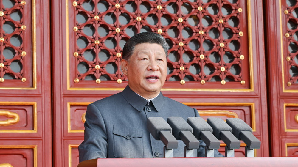 习近平在纪念中国人民抗日战争暨世界反法西斯战争胜利80周年大会上发表重要讲话